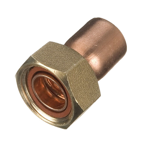 Embrass Peerless Trade End Feed Tap Connector Straight Wras 22Mm X 3/4"