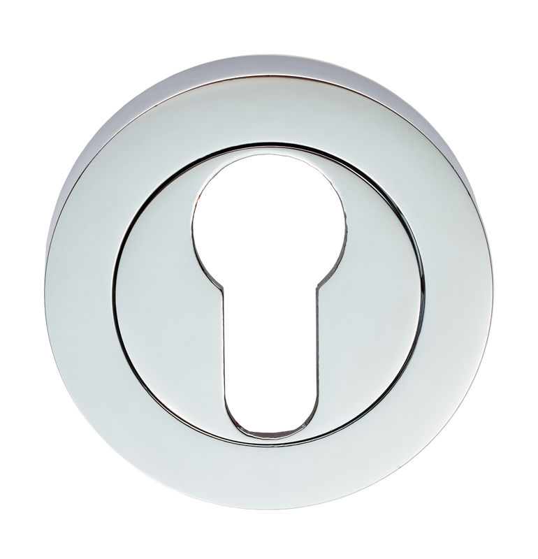 Carlisle Brass - Euro Profile Escutcheon - Polished Chrome - 52mm