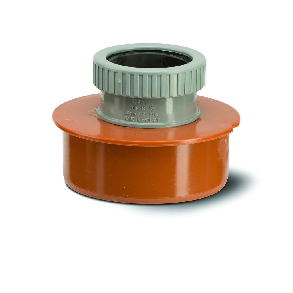 Polypipe 110Mm Socket To 40Mm Double Equal Waste Pipe Adaptor Ug492