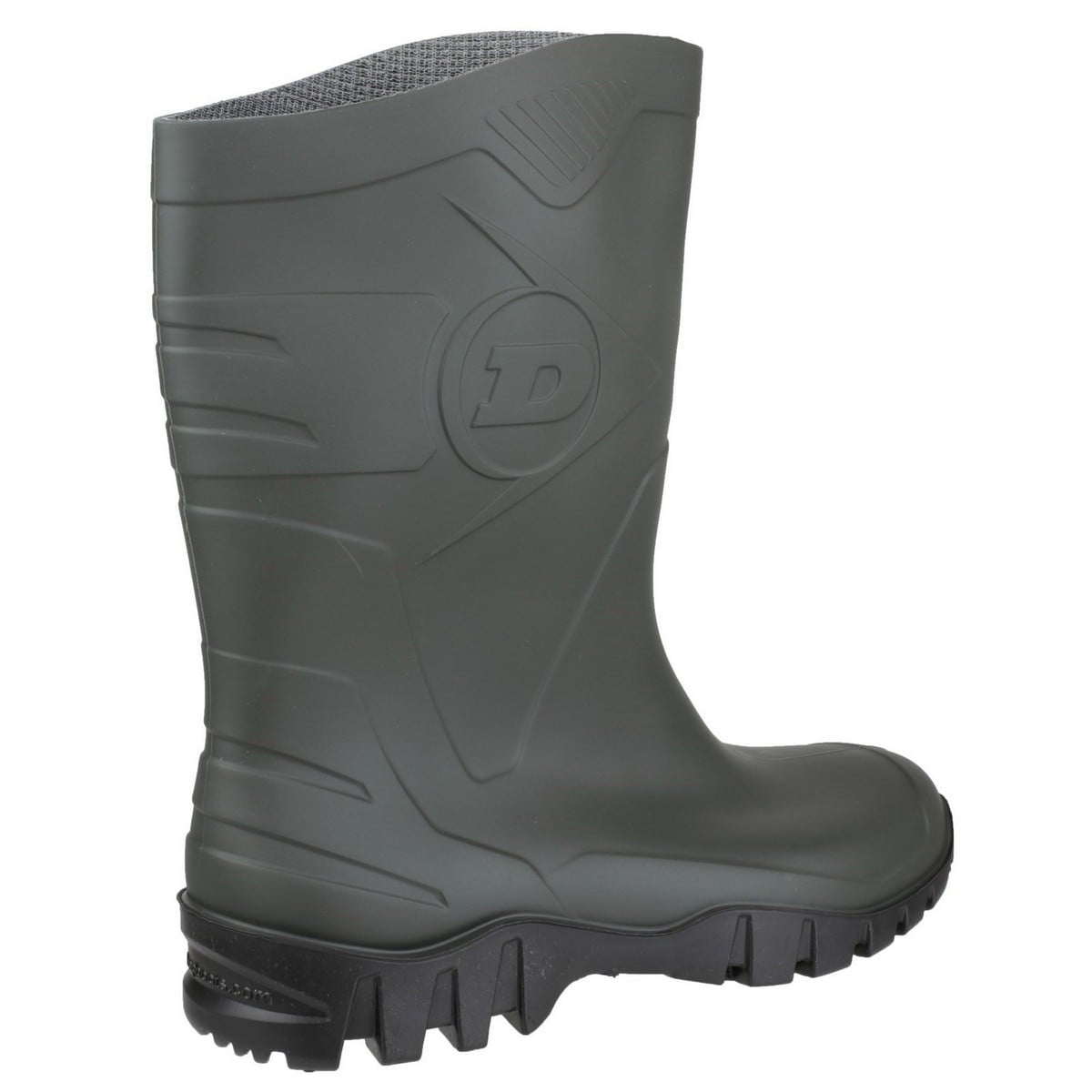 Photos - Safety Equipment Dunlop Dee Calf Length Wellington Boots - Green - Size 8 21858-35225-09
