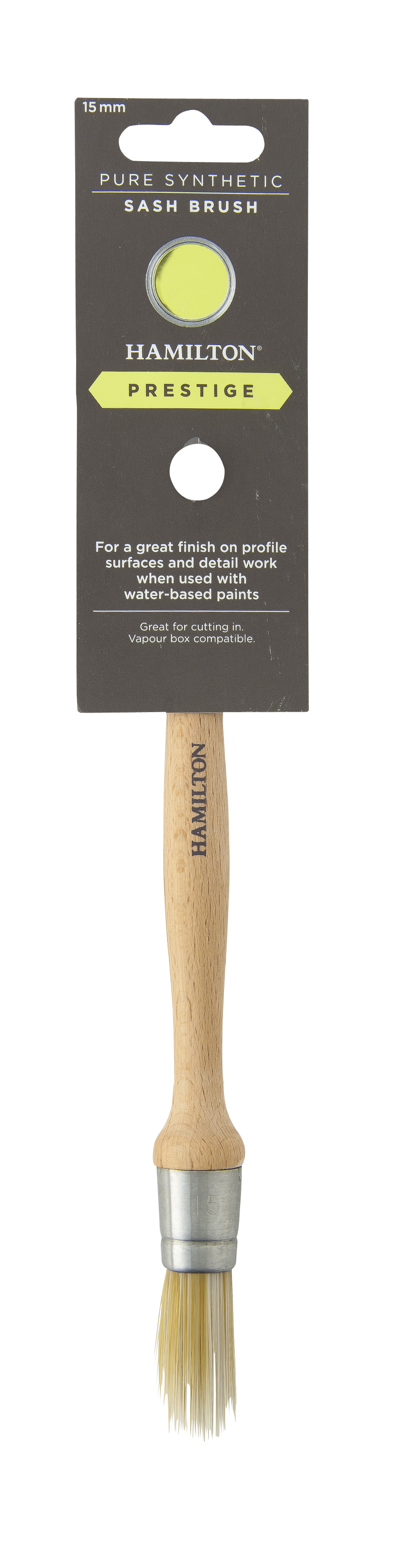 Hamilton Prestige Synthetic Sash Brush - 15Mm