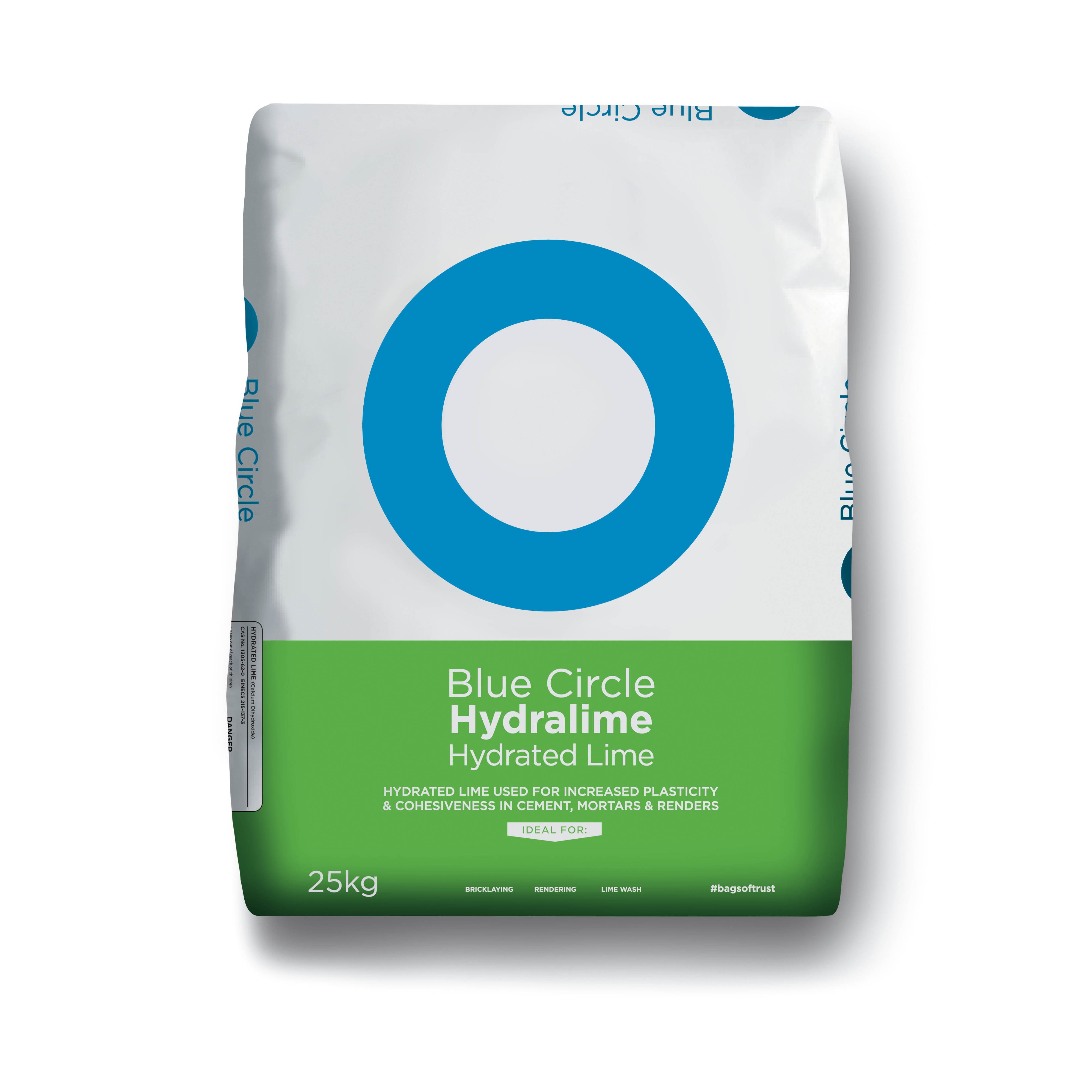 Blue Circle Blue Tarmac Circle Hydralime Hydrated Lime - 25Kg