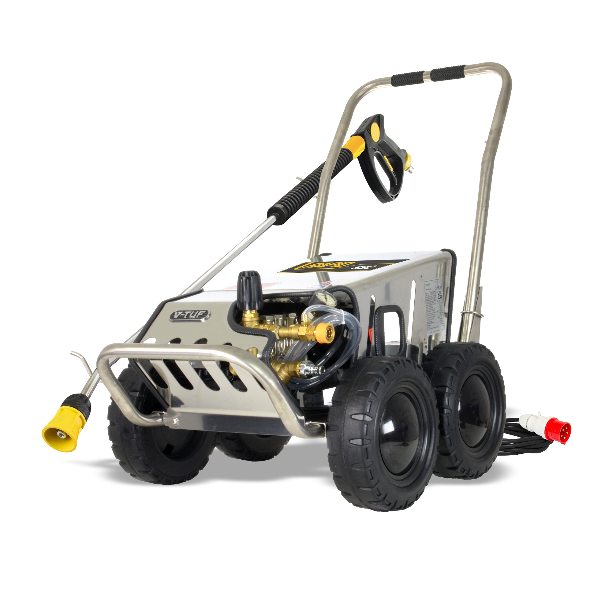 V-Tuf Rapid Industrial Mobile Pressure Washer (415V_3000psi_200bar)