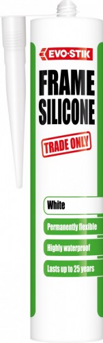Evo-Stik White Frame Silicone Sealant C20 - 290Ml