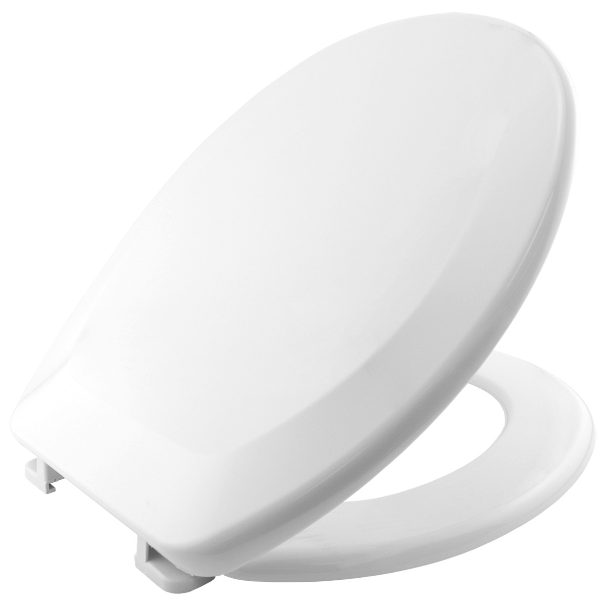 Bemis White Jersey Thermoplast Toilet Seat
