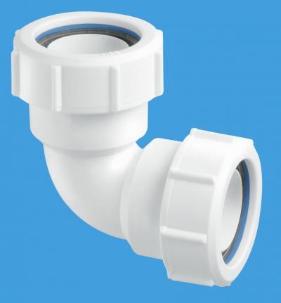 Mcalpine Bradfords Waste 90 Degree Bend 32Mm Ms4