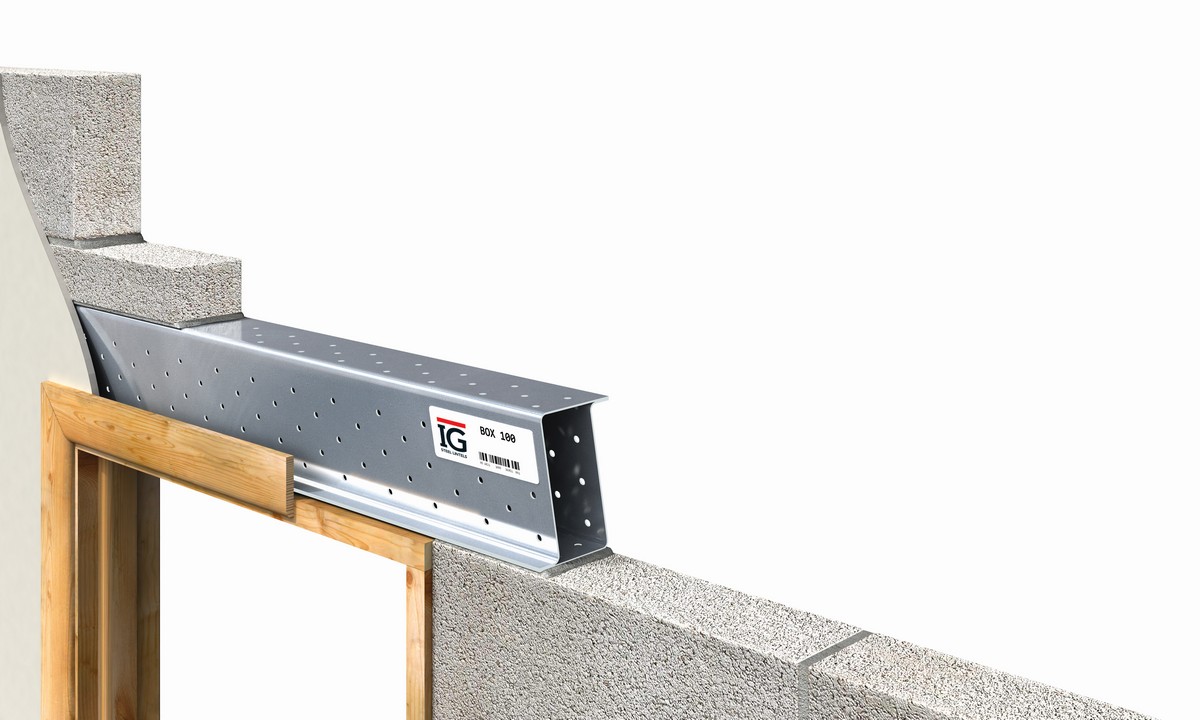 Ig Lintels Ig Box 100 Standard Structural Steel Lintel - 2100Mm