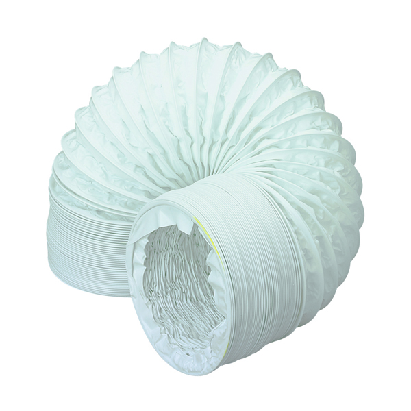 Domus Round Pvc Flexible Hose 100Mm X 1M