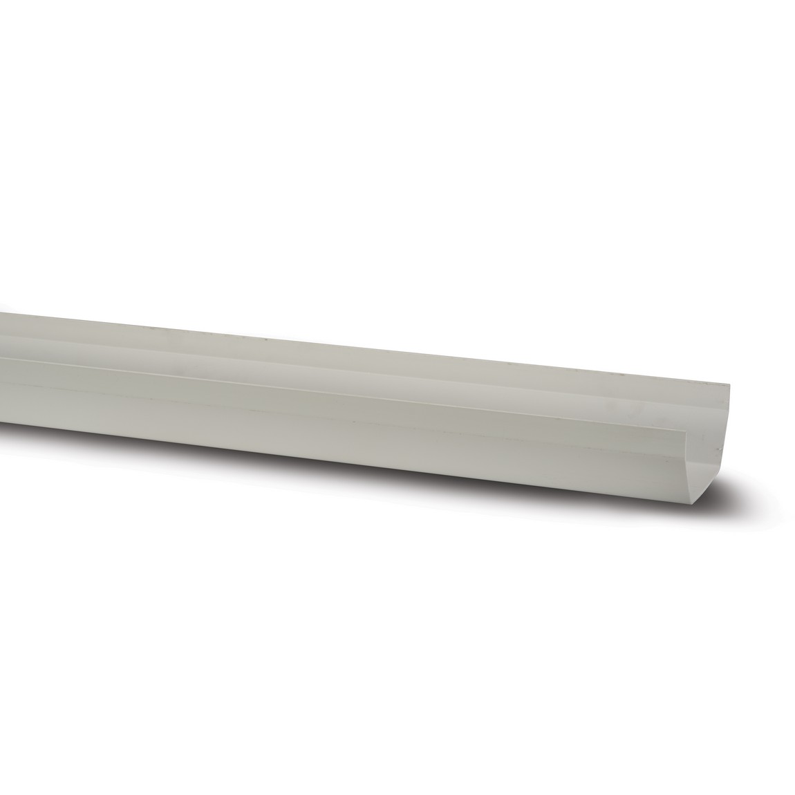 Polypipe White 112Mm Square Gutter 2Mtr - Rs200w