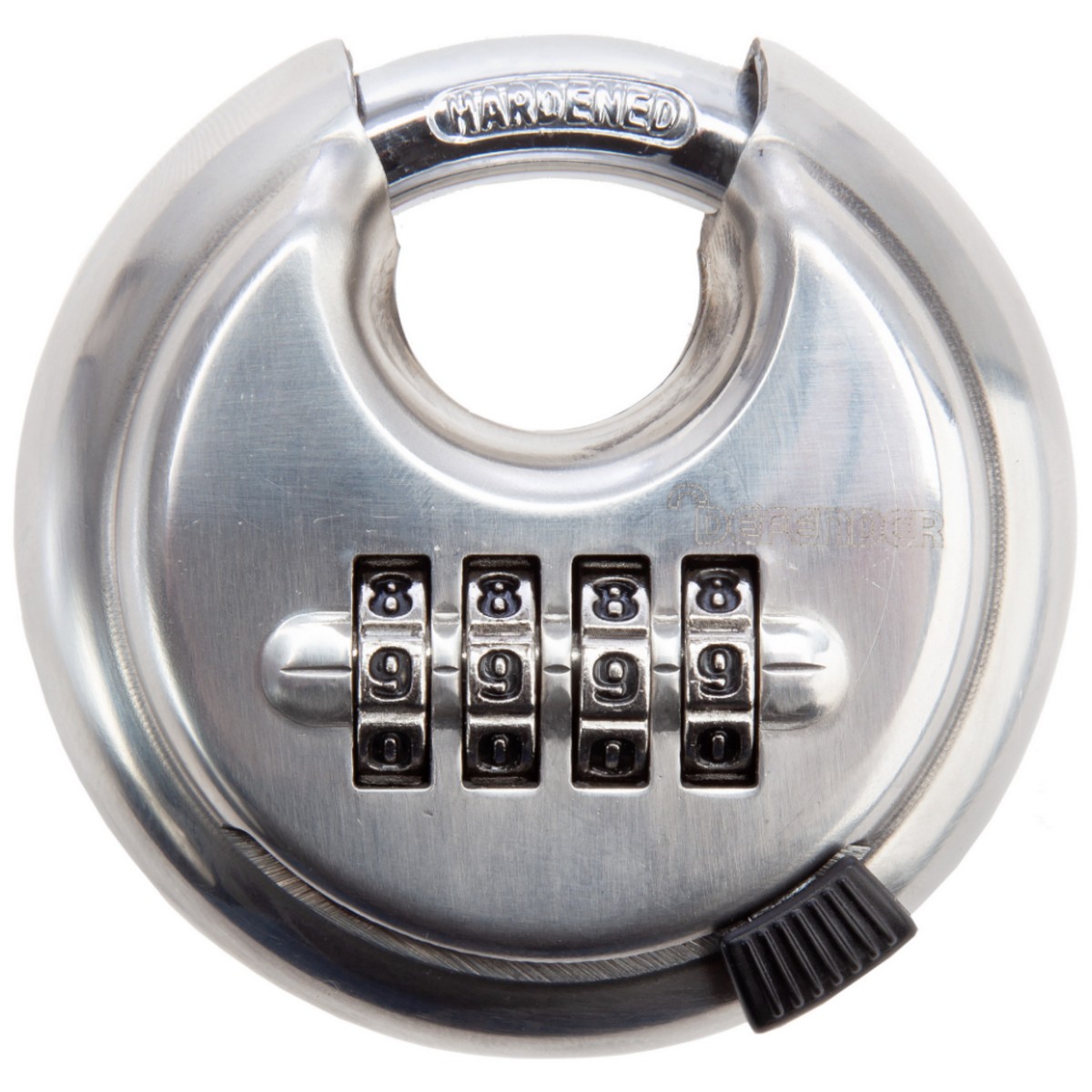 Squire Defender Combination Discus Padlock 70Mm With Hardened Steel Shackle