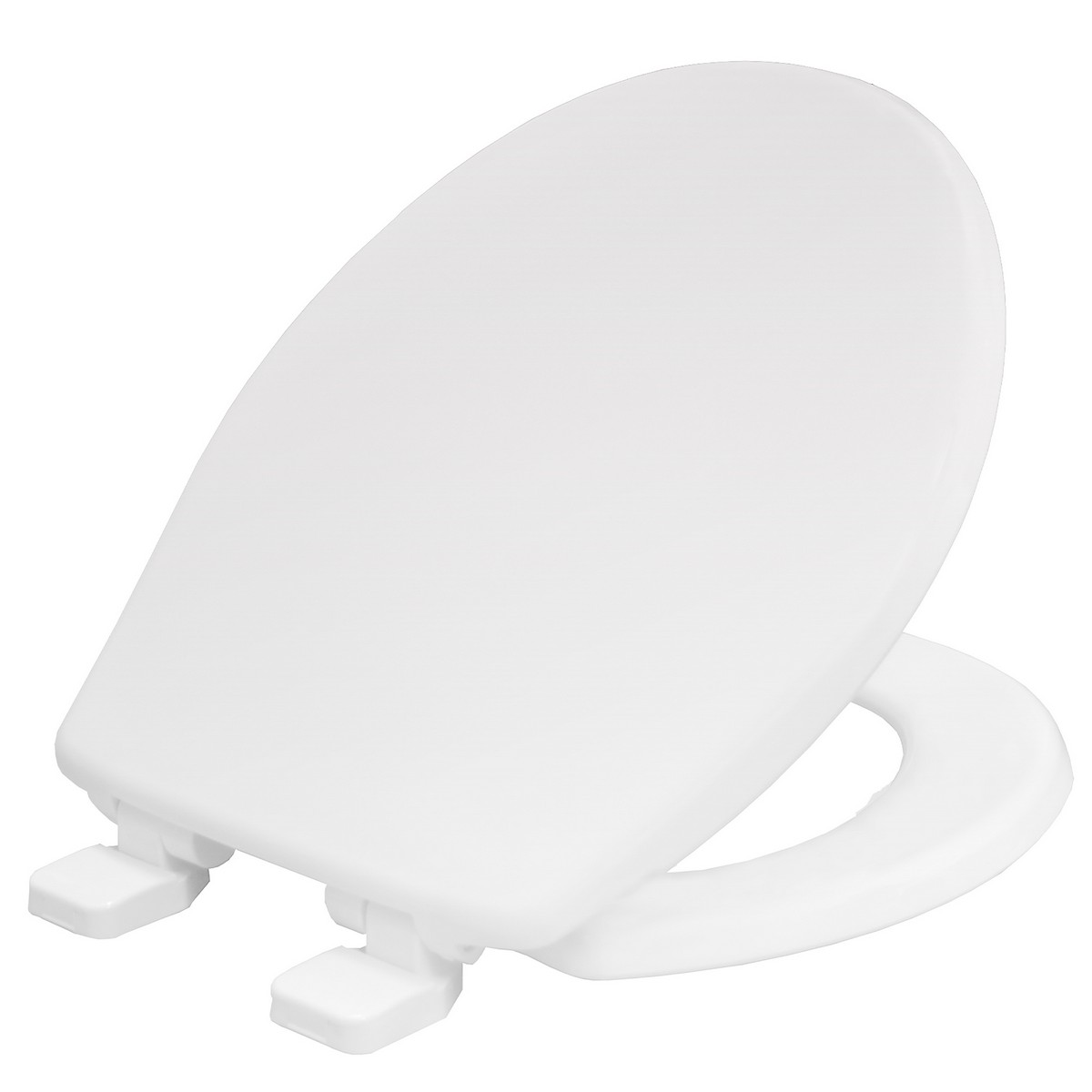 Bemis White York Thermoplast Ultra-Fix Toilet Seat