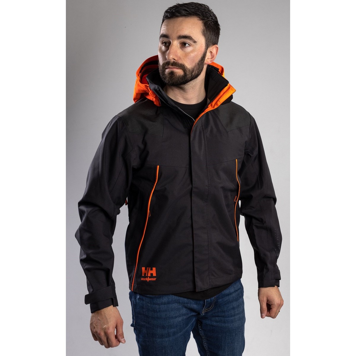 Helly Hansen Workwear Chelsea Evolution Shell Jacket - Ebony - Xl