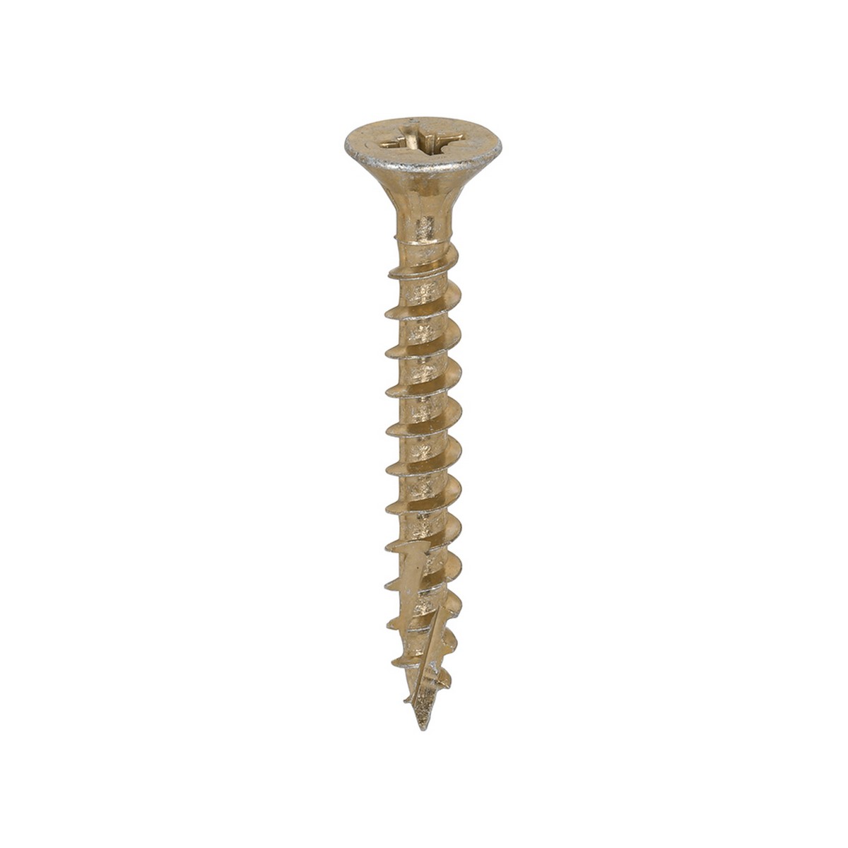 Timco Classic C2 Multi-Purpose Screws 5.0 X 40Mm Zinc/Yell Pass - Box Of 200