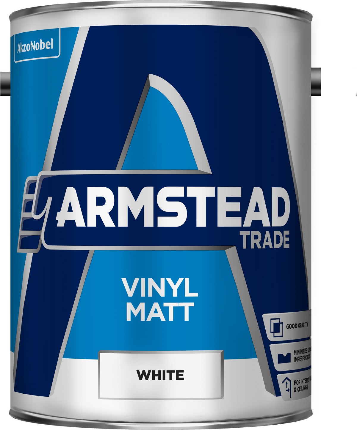 Armstead White Trade Vinyl Matt 5Ltr