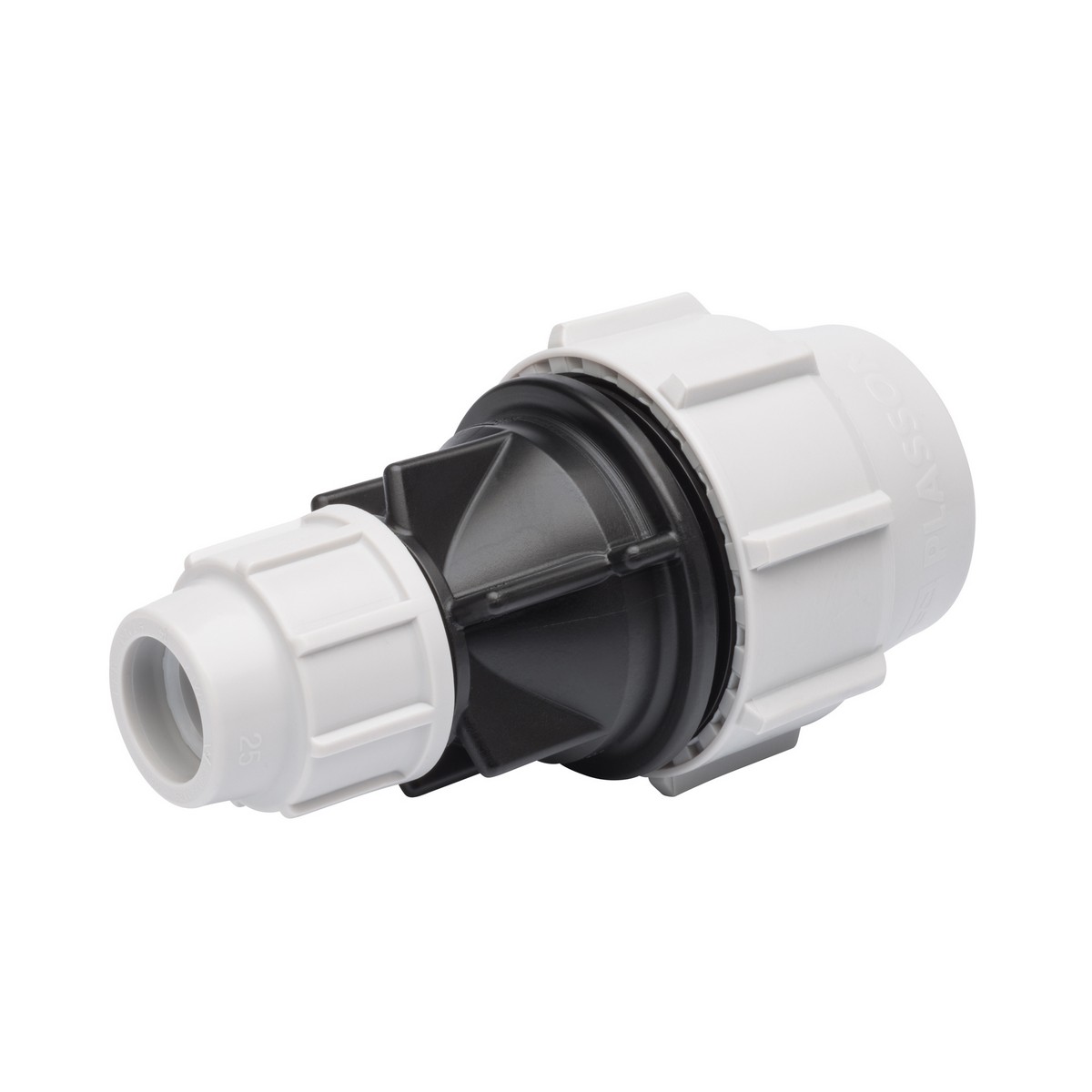 Plasson 7110 Mdpe Reducing Coupler 32Mm X 25Mm