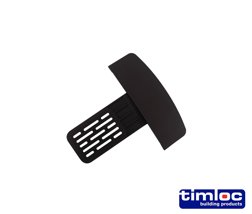 Timloc Black Ambi-Verge Eaves Starter