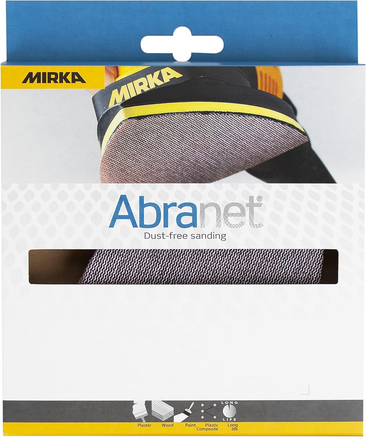 Mirka Uk Mirka P80 Abranet Delta Grip Sanding Discs For Deos Delta 152Mm (Pack Of 10)