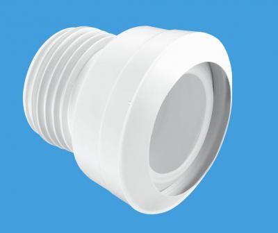 Mcalpine Macfit Straight Wc Connector (90Mm Outlet) Mac-3
