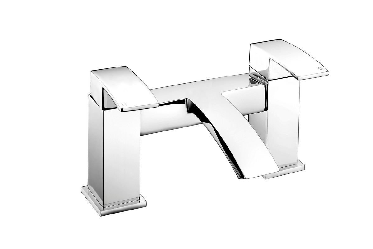 Deva Swoop Mk2 Deck Mounted Bath Filler - Chrome
