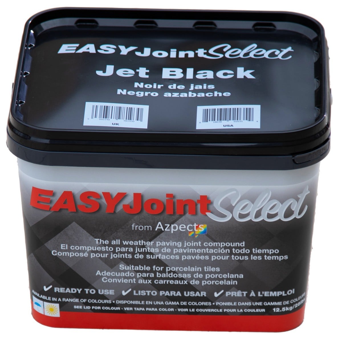 Azpects Easyjoint Select Jointing Compound 12.5Kg - Jet Black