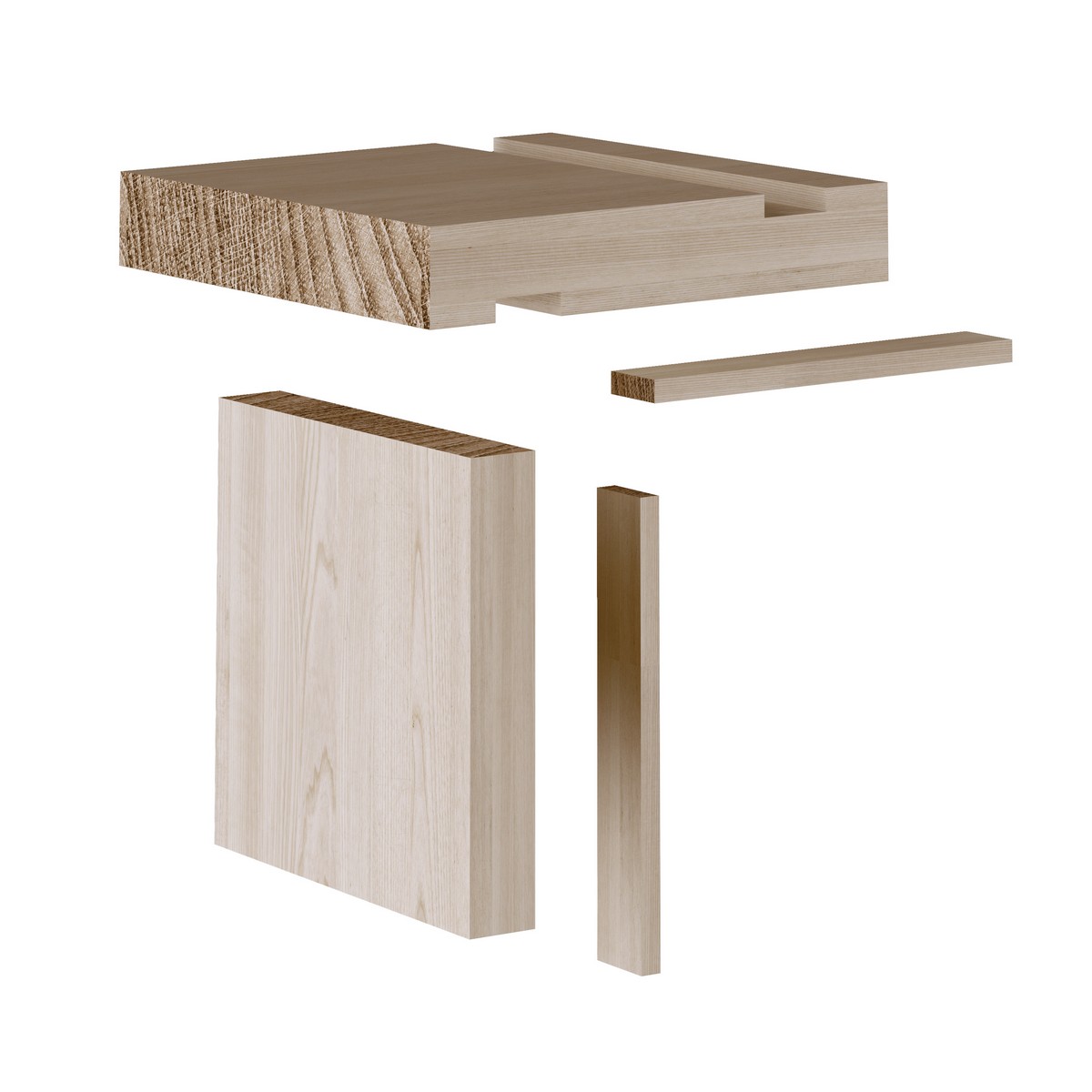 Bsw Timber Internal Door Lining Set With Stop - 32Mm X 125Mm 2'6"/2'9" Finish Size 27Mm X 120Mm