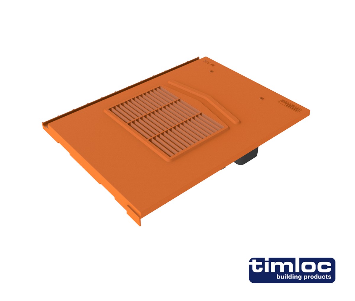 Timloc Inventive Flat Edge Tile Vent - Terracotta (Single)