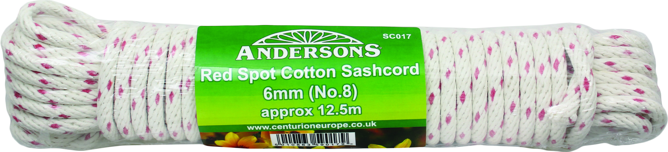 Centurion - Sash Cord - No.8 - 6mm - 12.5m