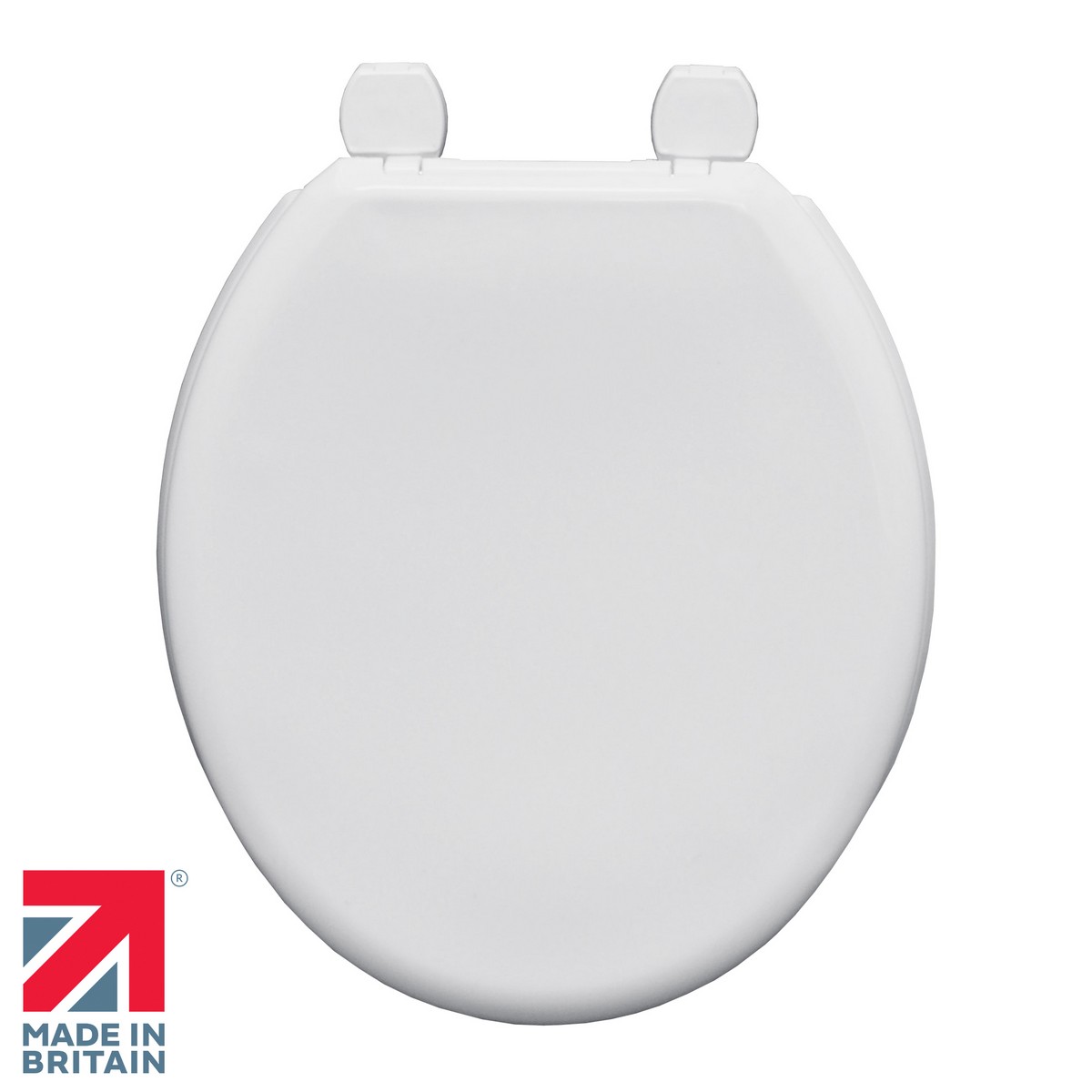 Bemis White Sterling Thermoplast Toilet Seat