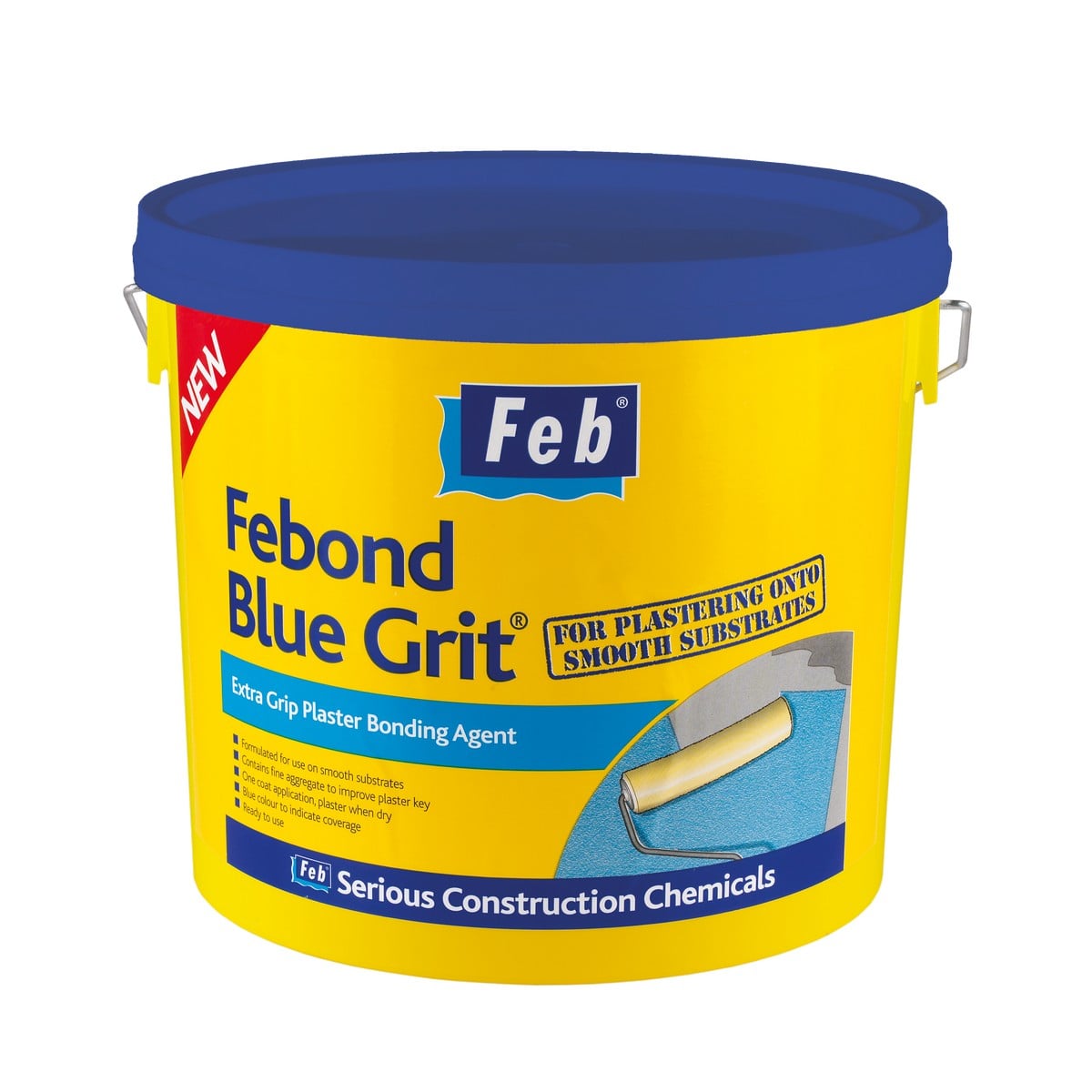 Febond Blue Grit - Extra Grip Plaster Bonding Agent - 10L 5029347608880 - Image 8