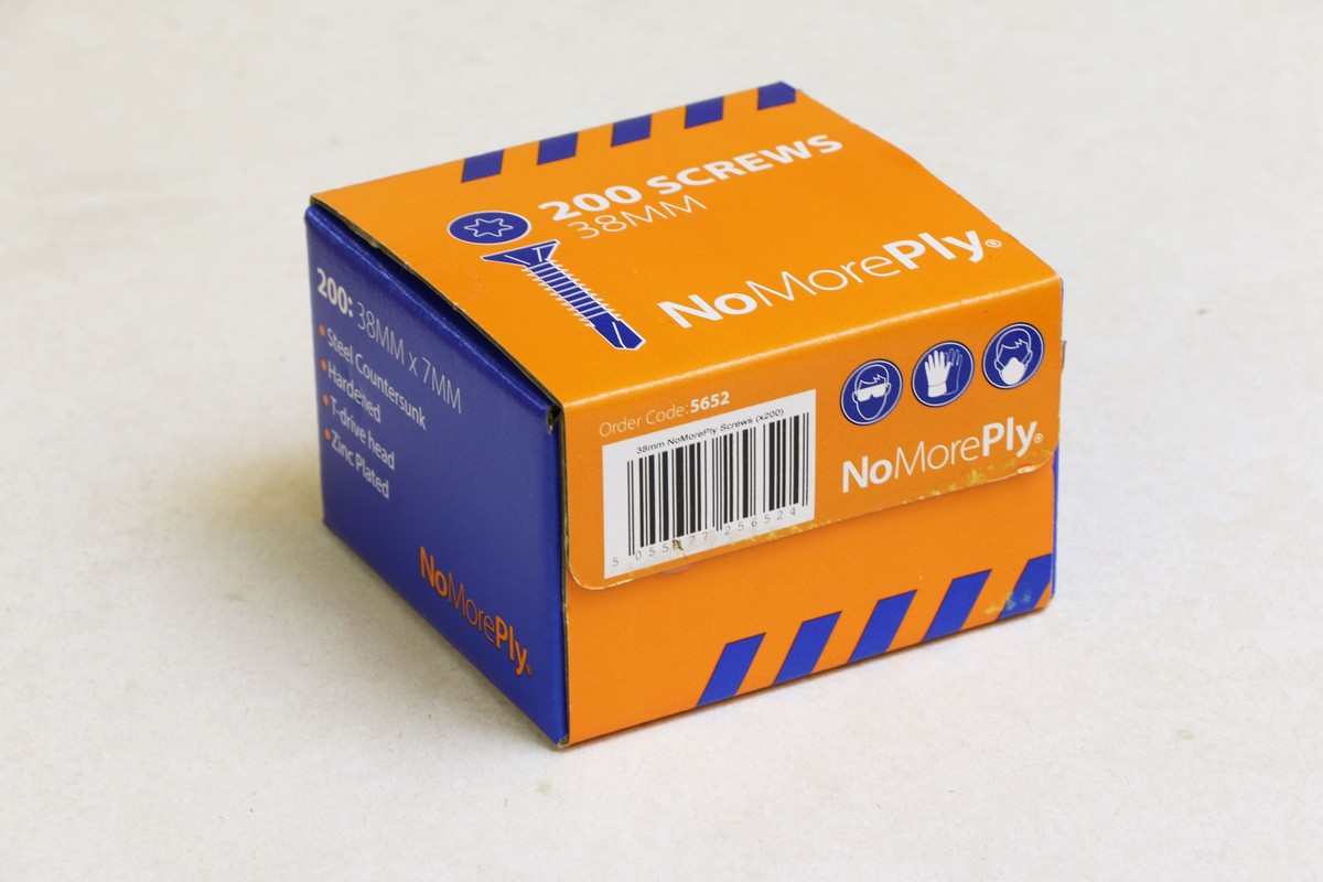 Sts Nomoreply Fibre Cement Board Screws 38Mm (Box Of 200)