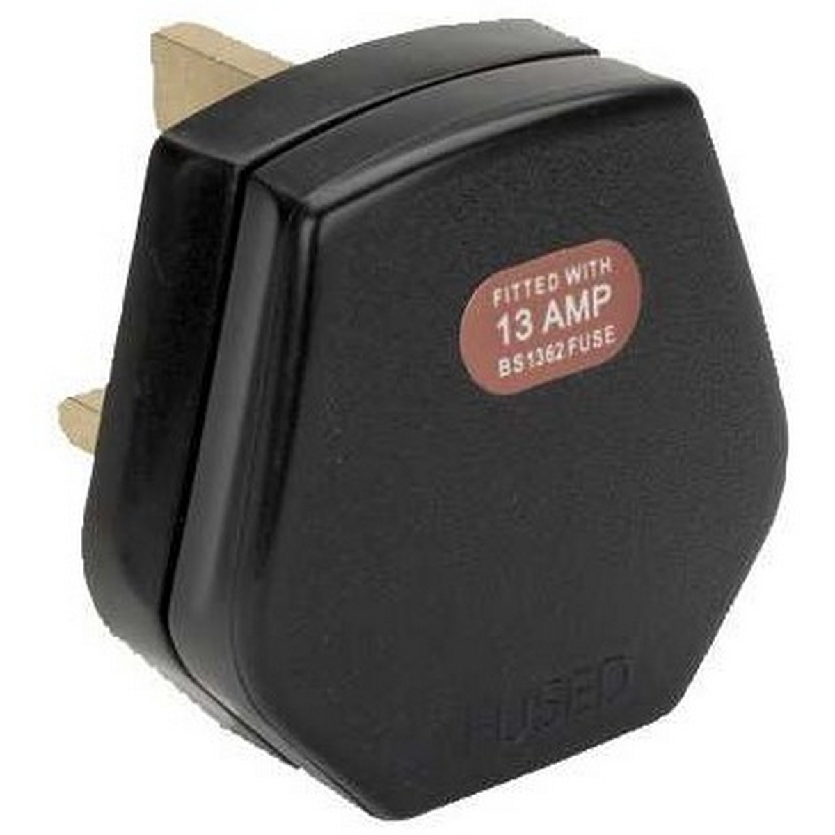 Niglon - 13A Resilient Plug Top - Black - RPT13B