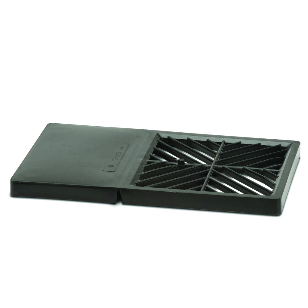 Polypipe Black 110Mm Spare Pp Rectangular Grid - 250 X 150Mm - Ug429
