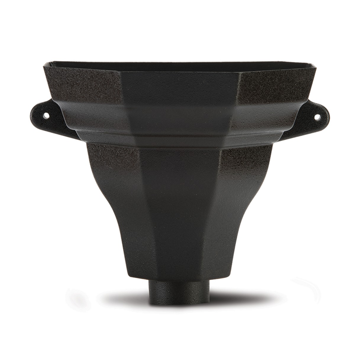 Polypipe Black 68Mm Elegance Downpipe Hopper - Cirh1bk