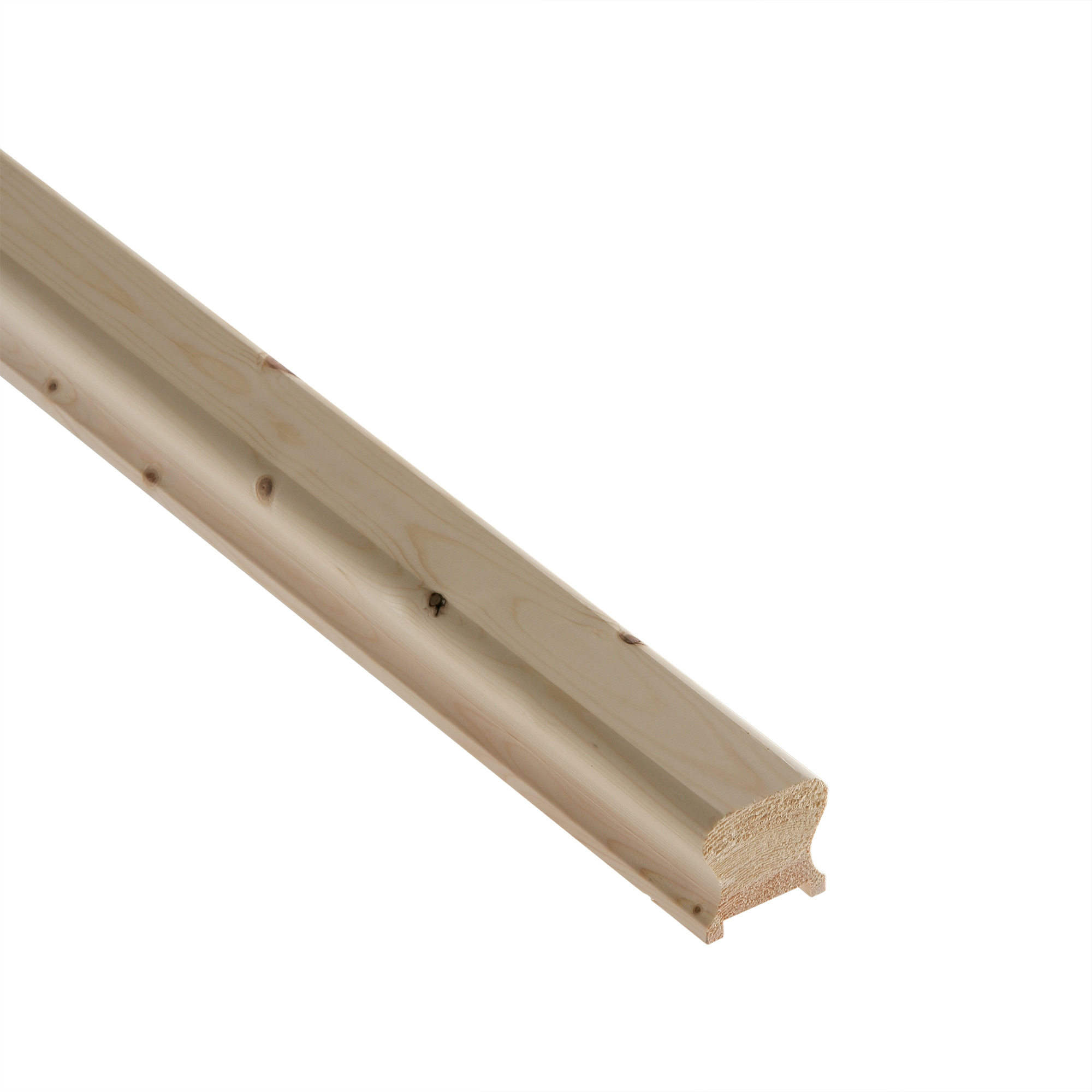 Cheshire Mouldings Cheshire Pine Handrail With 41Mm Groove - 56 X 59 X 2400Mm