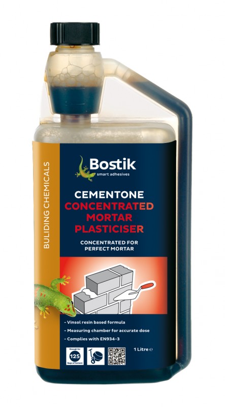 Bostik Brown Concentrated Mortar Plasticiser - 1Ltr