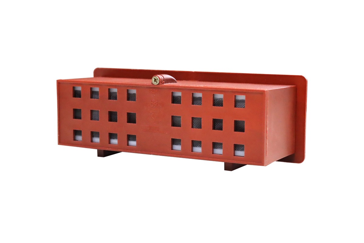 Fernco Anthracite Anti-Flood Air Brick 9" X 3" Terracotta