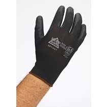 Keepsafe Black Pu Palm High Dexterity Glove - Size 9 (Pair)
