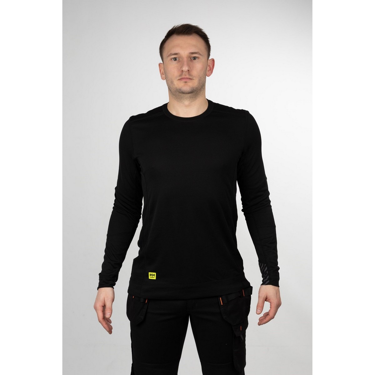 Helly Hansen Black Workwear Lifa Base Layer Crewneck - Xxxxl