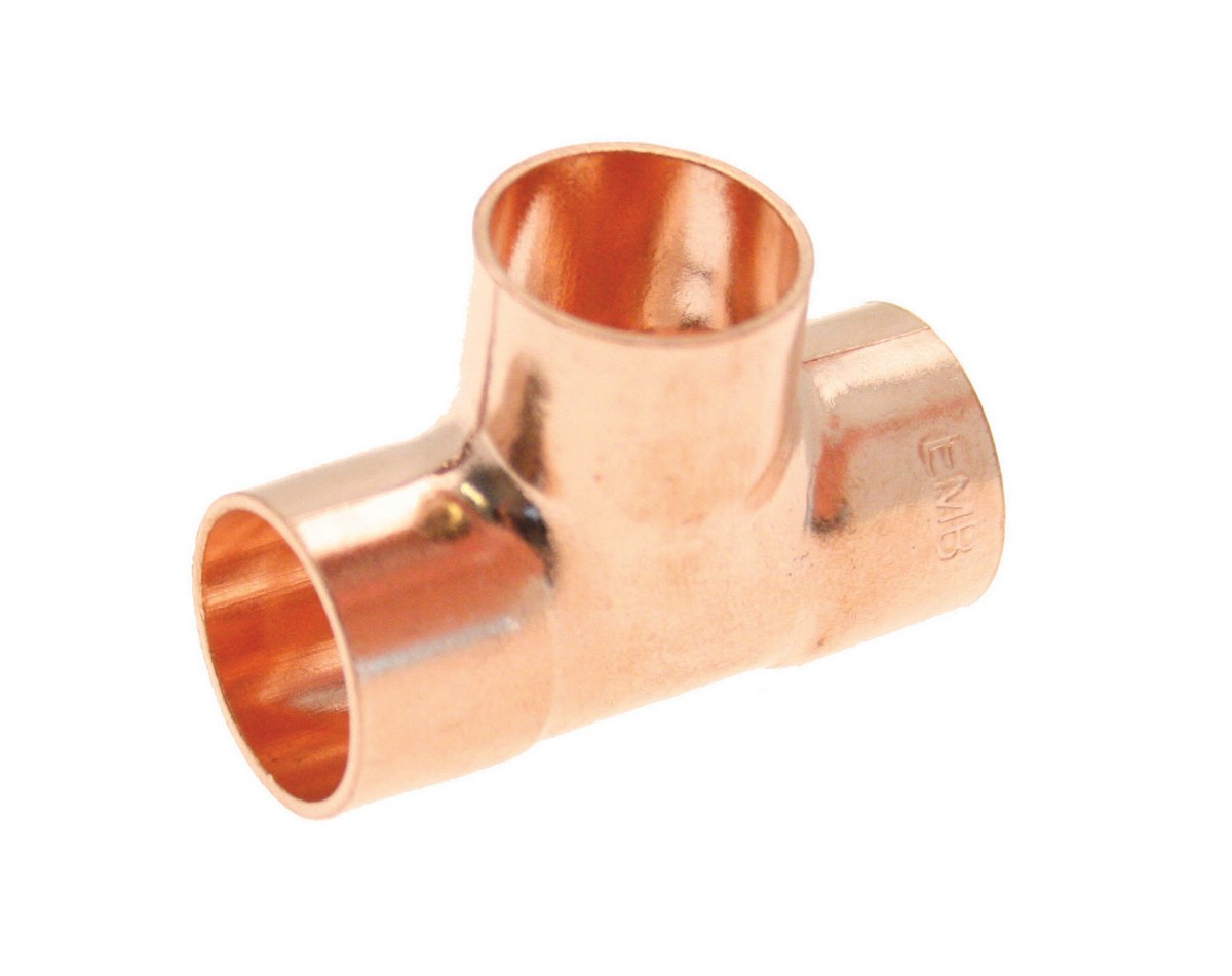 Non Branded Bradfords Trade End Feed Equal Tee Wras 54Mm