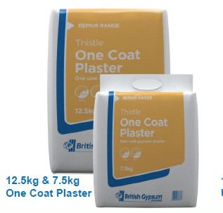 Artex Thistle One Coat Plaster 7.5Kg