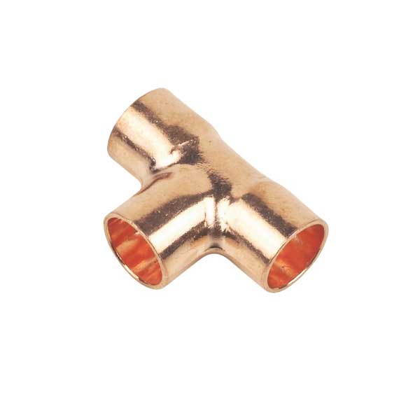Embrass Peerless Trade End Feed Equal Tee Wras 10Mm