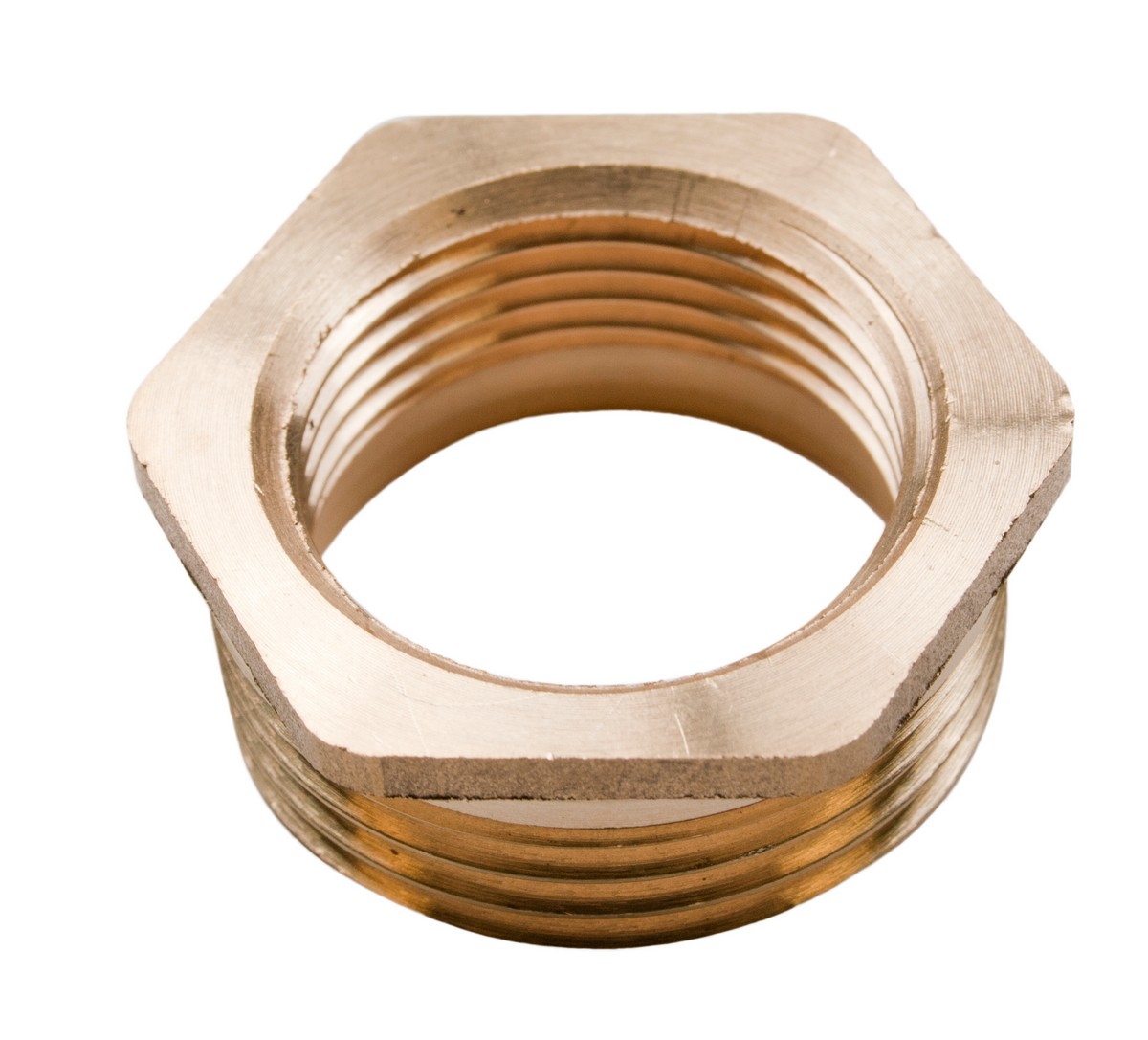 Embrass Peerless Brass Hexagon Bush 1/2 X 3/8"