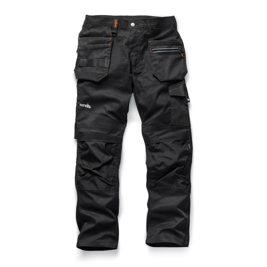 Scruffs Black Trade Flex Trouser - 30R