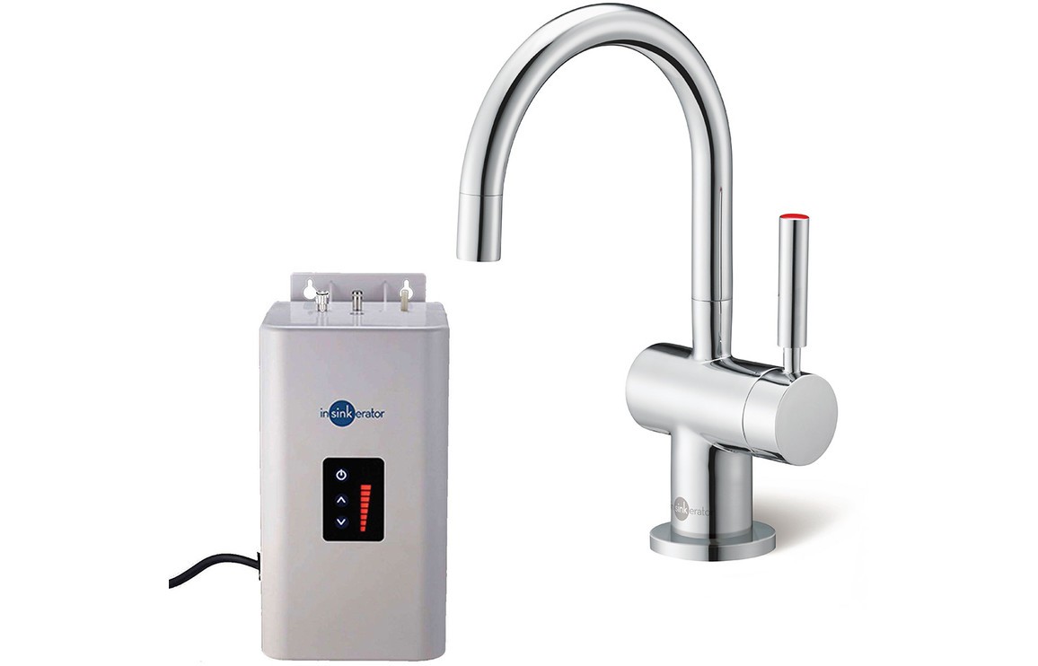 Insinkerator H3300 Hot Mixer Tap, Neo Tank & Water Filter - Chrome (H3300)
