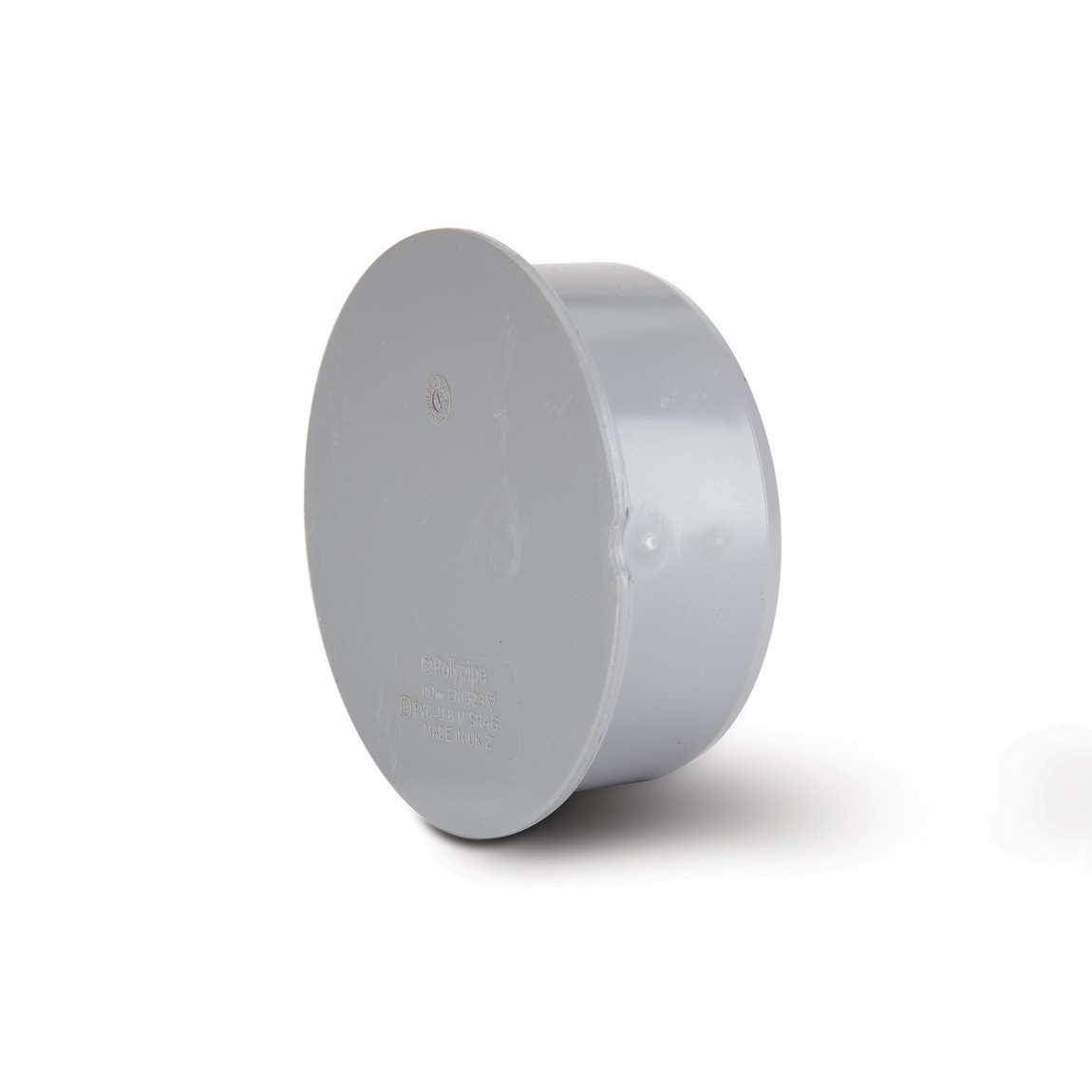Polypipe Grey 110Mm Soil Socket Plug Sh46g