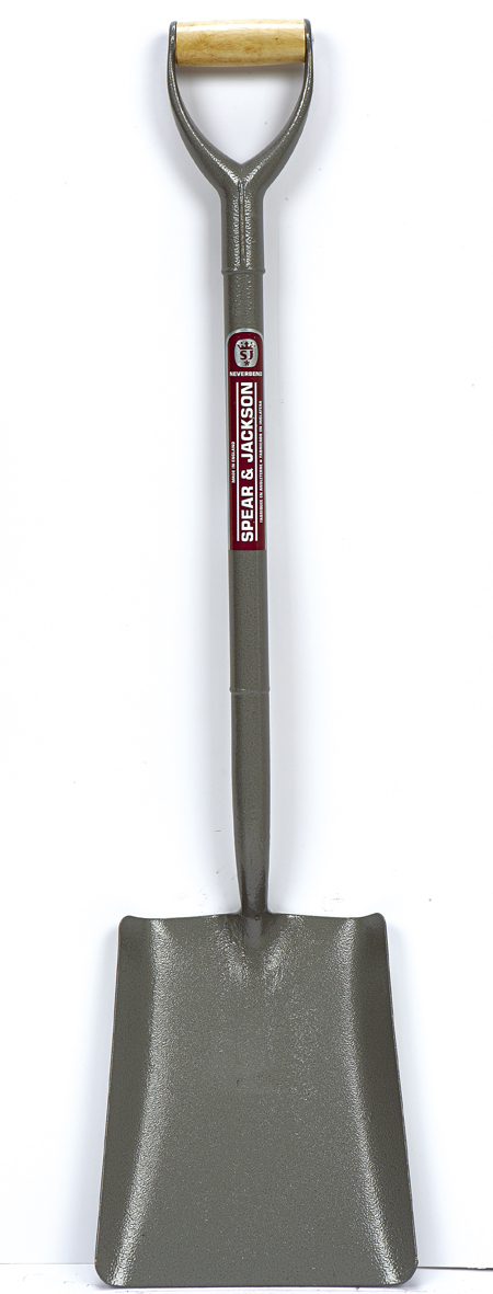 Spear & Jackson Tubular Steel Square Mouth Shovel