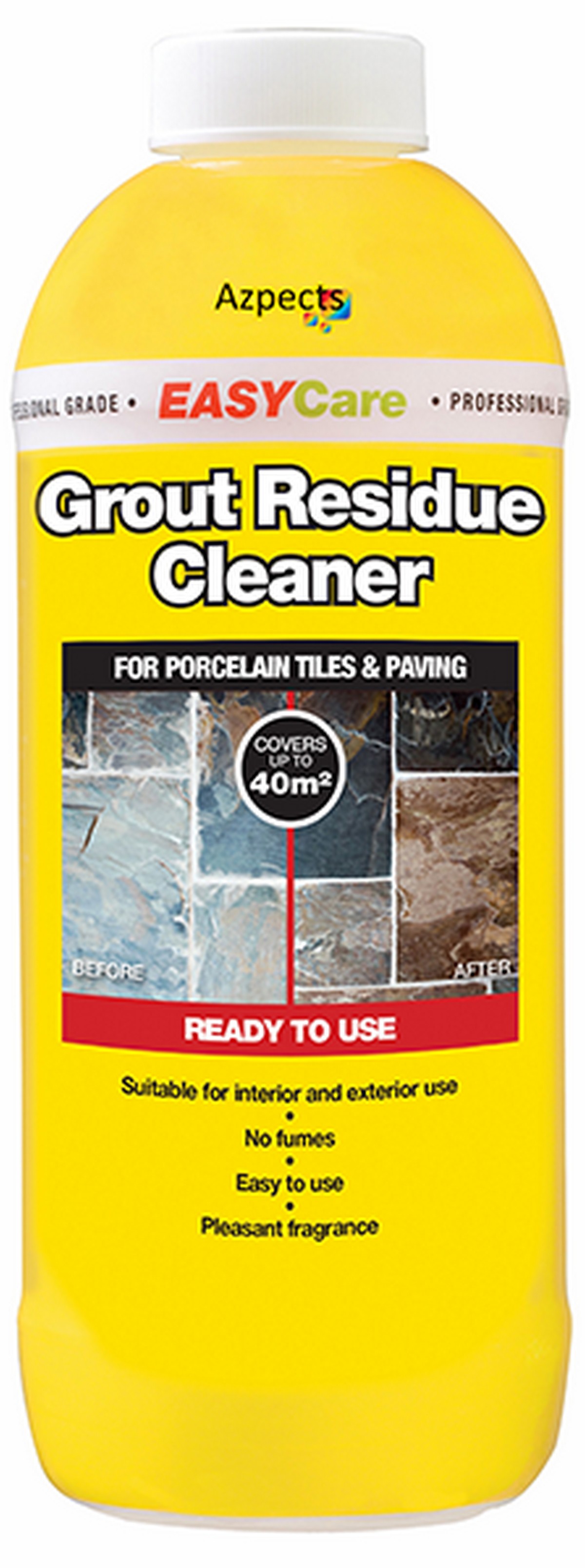 Azpects - EASYCare Grout Residue Cleaner - 1lt - 40m² Coverage