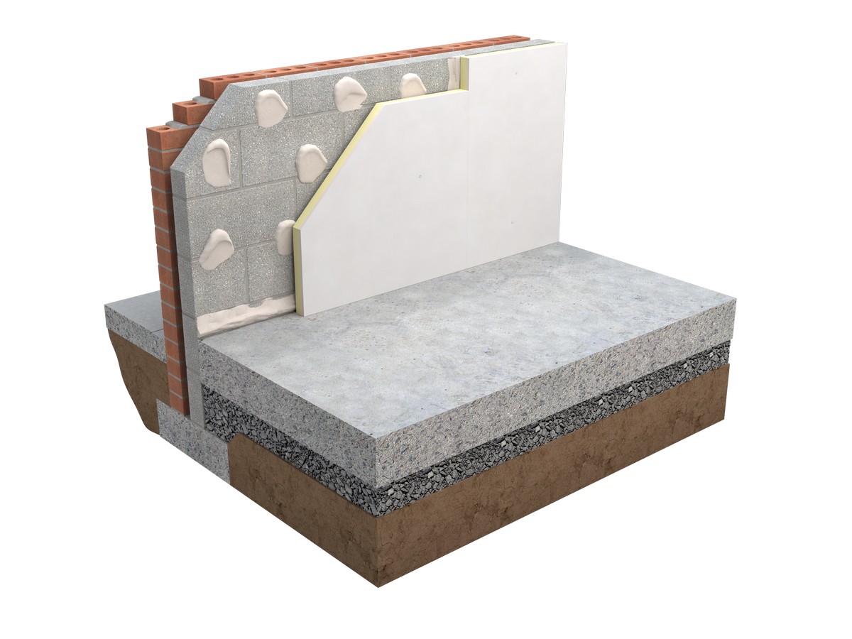 Unilin Insulation Unilin Thermal Liner Pir Insulated Plasterboard 2400 X 1200 X 72.5Mm