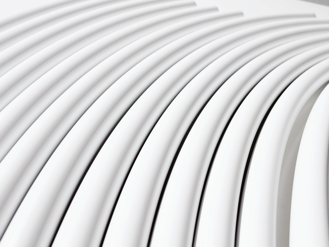 Polypipe White Polyfit Barrier Pipe - 22Mm X 50M