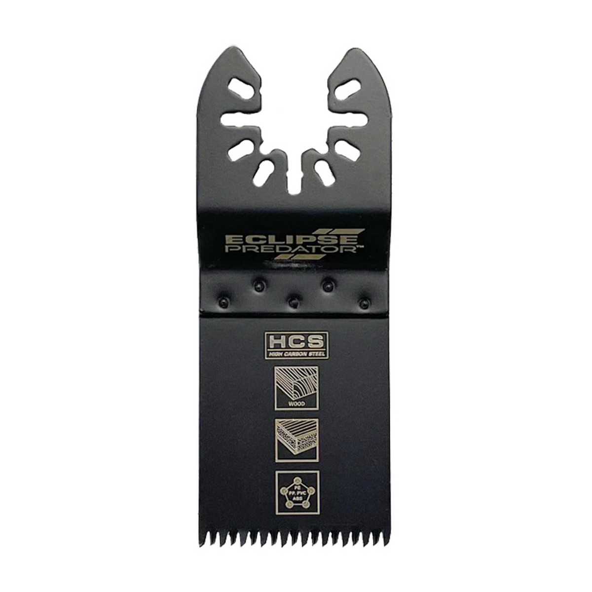 Eclipse Black Japanese Tooth Oscilating Multi-Tool 34Mm